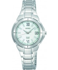 Seiko SUT021P1 Ladies Solar Steel Watch