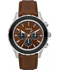 DKNY NY1514 Mens Sport Brown Leather Watch