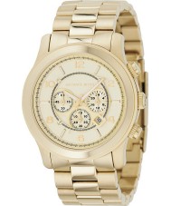 Michael Kors MK8077 Chronograph Gold Plated Watch