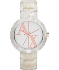Armani Exchange AX3128 Ladies Mandy All White Watch