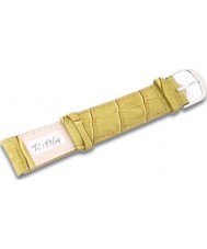 Krug Baumen TC19719G Crocodile Green Leather Replacement Mens Principle Strap
