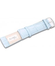 Krug Baumen TC19713L Pastel Blue Leather Replacement Ladies Principle Strap