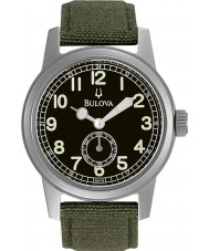Bulova 96A102 Mens Dress Black Brown Watch