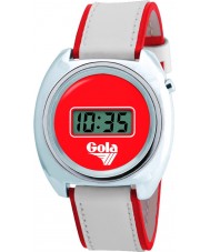 Gola Face Digital White Red Watch