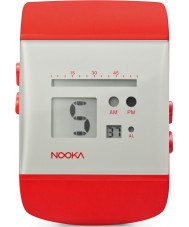 Nooka Grey Red Chronograph Watch