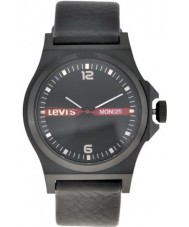 Levis L007GIBBRB Ladies Black Dial Leather Strap Watch