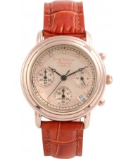 Krug Baumen 150575DL Principle Diamond Ladies Rose Gold Chronograph Watch
