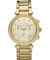 Michael Kors MK5354 Ladies Gold Plated Chronograph Watch