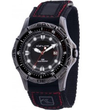 Kahuna K5V-0002G Mens Black Rip Strap Watch