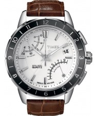 Timex Intelligent Quartz T2N496 Mens PREMIUM IQ FlyBack Chronograph Watch