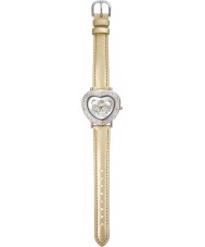 Hello Kitty 24279 Ladies Diamante Heart Gold Watch