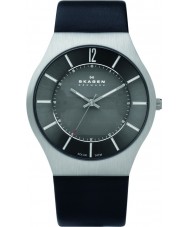 Skagen 833XLSLB Mens Steel Black Solar Watch
