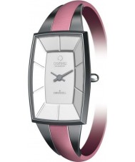 Obaku V120LCIRP Ladies Harmony Pink Leather Strap Watch