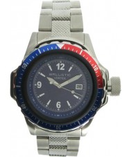 Ballistic BWV405 Mens Vortex Silver Blue Watch
