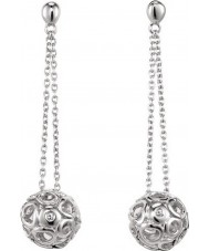 Hot Diamonds DE260 Ladies Bali Orb Stiletto Earrings