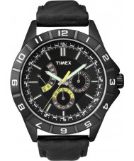 Timex T2N520 Mens Style Retrograde All Black Watch