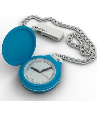 O clock OCHV07 O Chive Light Blue Pocket Watch