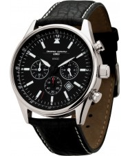 Jorg Gray JG6500 Mens Commemorative Black Chronograph Watch