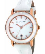 BCBG Max Azria BG6350 Ladies Analog Essentials White Glossy Watch