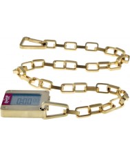 Levis L005GUGHSG Mens Gold Plated Steel With Digital Display Watch