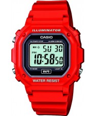 Casio Mens Red Chronograph Watch