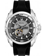 Bulova 96A136 Mens Mechanical Black Watch