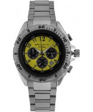 Ballistic BWE103 Mens Extreme Silver Yellow Chronograph Watch