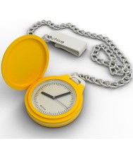 O clock OCHV10 O Chive Yellow Pocket Watch