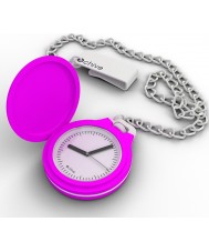 O clock OCHV11 O Chive Fluro Pink Pocket Watch
