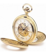 Rotary MP00713-01 Mens Gold Plated Pocket Watch