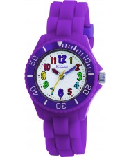 Tikkers TK0010 Kids Purple Rubber Watch