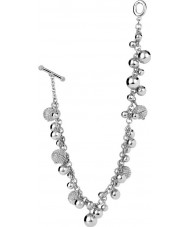 Hot Diamonds DL109 Ladies Ula Multi-Bead Silver Bracelet