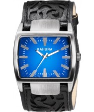 Kahuna KUC-0049G Mens Black Cuff Watch