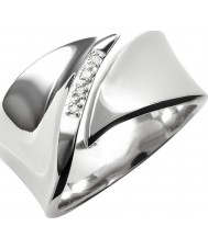 Hot Diamonds DR076-K Ladies Simply Sparkle Ring (Size K-S)
