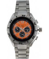 Ballistic BWE104 Mens Extreme Silver Orange Chronograph Watch