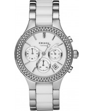 DKNY NY8181 Ladies Ceramix Chronograph Two Tone Watch
