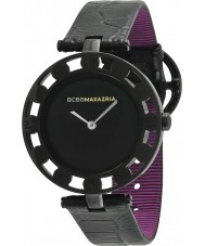 BCBG Max Azria BG6298 Ladies Vintage Florence All Black Watch