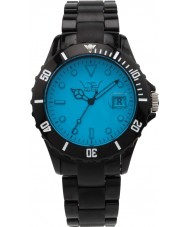 LTD Watch LTD-030901 Unisex Blue Dial Black Strap Watch