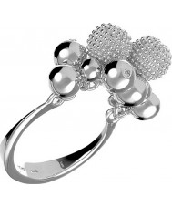 Hot Diamonds DR083-N Ladies Cluster Ring (Size K-S)