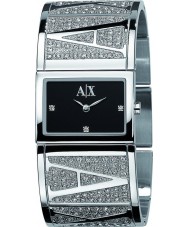 Armani Exchange AX4050 Ladies Eva Black Silver Watch