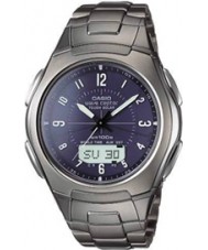 Casio WVA-430TDE-1A2VER Mens Wave Ceptor Tough Solar Titanium Watch