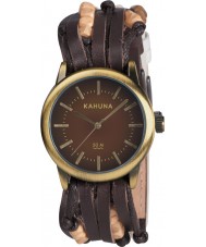 Kahuna KUS-0056G Mens Brown Friendship Watch