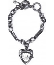 Accessorize J1017 Ladies Heart Shape Charm Bracelet Watch