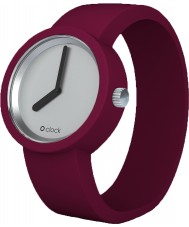 O clock OCSV29 SILVER Plum Watch