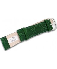 Krug Baumen CP49GreenG Military Green Leather Replacement Mens Principle Strap