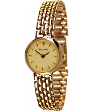 Accurist GD2676 Ladies 9ct Gold Watch 