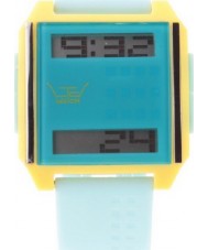 LTD Watch LTD-130406 Unisex Blue And Yellow Mix And Match Digital Watch