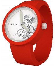 O clock OCD02-M Disney Mickey Red Watch