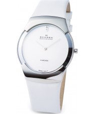Skagen 582XLSLWD Ladies Swiss White Watch