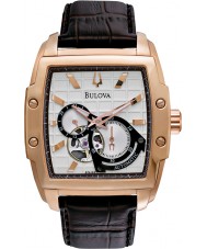 Bulova 97A103 Mens Mechanical Brown Watch